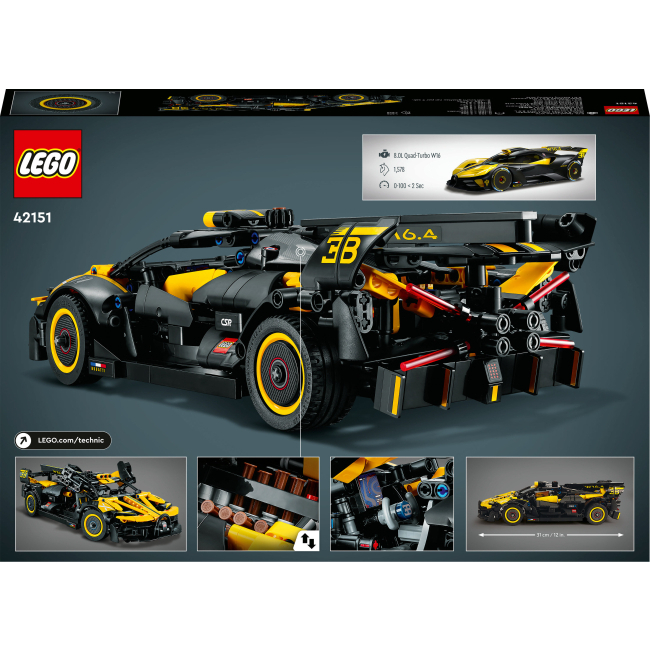 Конструкторы LEGO -  Конструктор LEGO Technic Bugatti Bolide (42151)#3