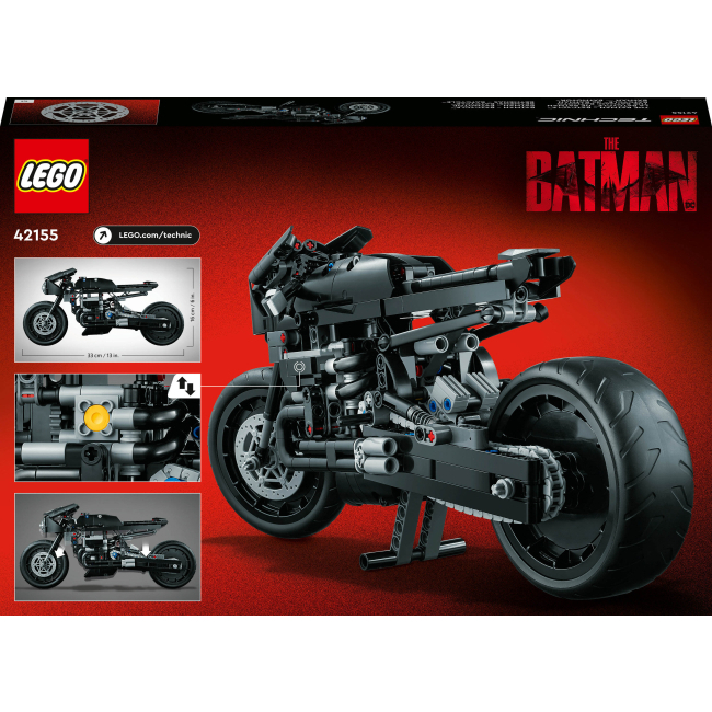Конструктори LEGO - Конструктор LEGO Technic БЕТМЕН: БЕТЦИКЛ (42155)#3