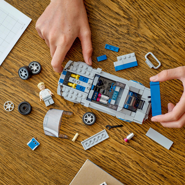 Конструкторы LEGO - Конструктор LEGO Speed Champions «Двойной форсаж» Nissan Skyline GT-R (R34) (76917)#6