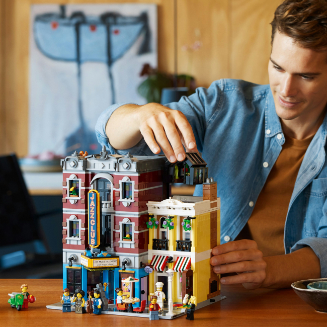 Конструкторы LEGO - Конструктор LEGO Icons Джазовый клуб (10312)#7