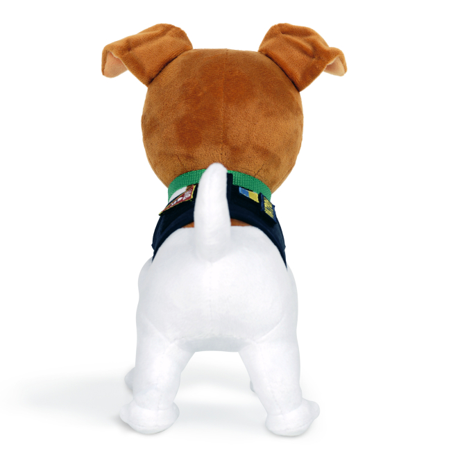 Мягкие животные - Мягкая игрушка WP Merchandise пес Патрон 27 см (FWPATRONPL22WTBN1)#3