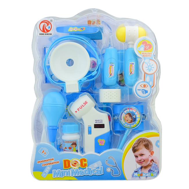 Наборы профессий - Игровой набор врача Shantou Jinxing MiniMedical в ассортименте (RX-609B)#4
