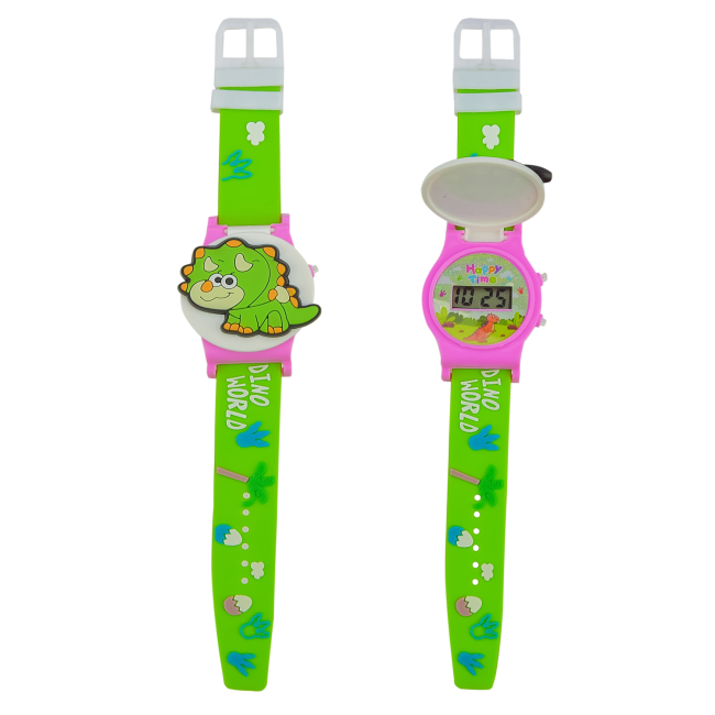 Смарт-часы и фитнес браслеты - Детские часы Shantou Jinxing Dinosaur series в ассортименте (DA9019C)#2