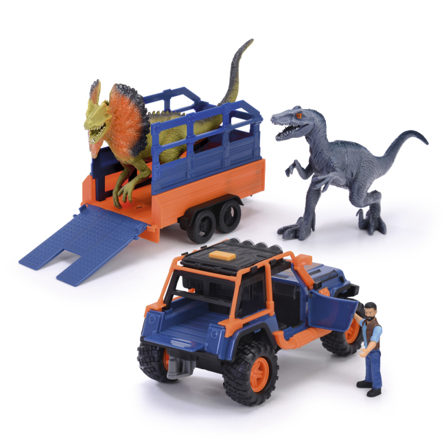 Автомоделі - Ігровий набір Dickie Toys Наглядач динозаврів Джип (3837024)#3