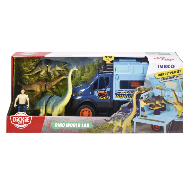 Транспорт и спецтехника - Игровой набор Dickie Toys Исследование динозавров (3837025)#5