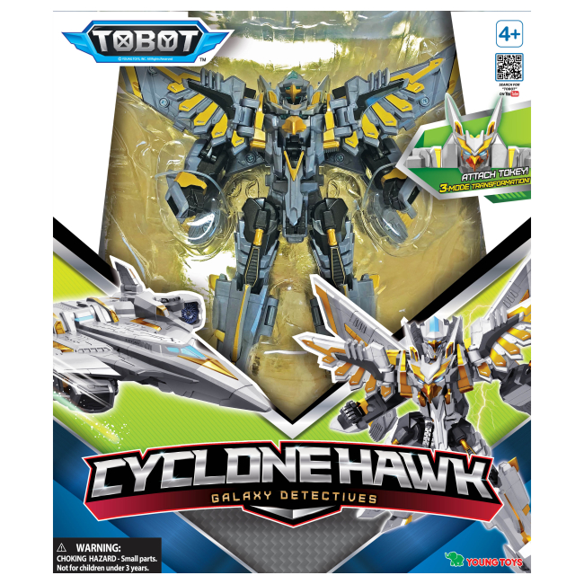 Трансформери - Робот-трансформер Tobot Детективи галактики S2 Циклон Хок (301110)#5