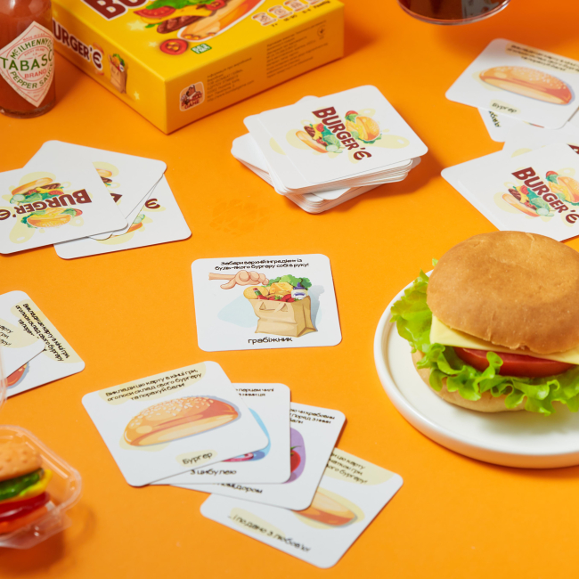 Настільні ігри - Настільна гра Bombat Game Бургер'є (4820172800415)#3