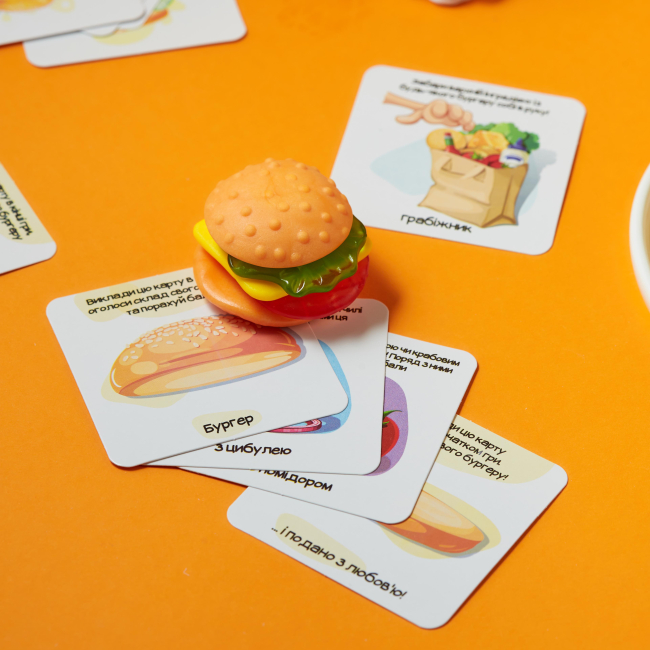 Настільні ігри - Настільна гра Bombat Game Бургер'є (4820172800415)#4