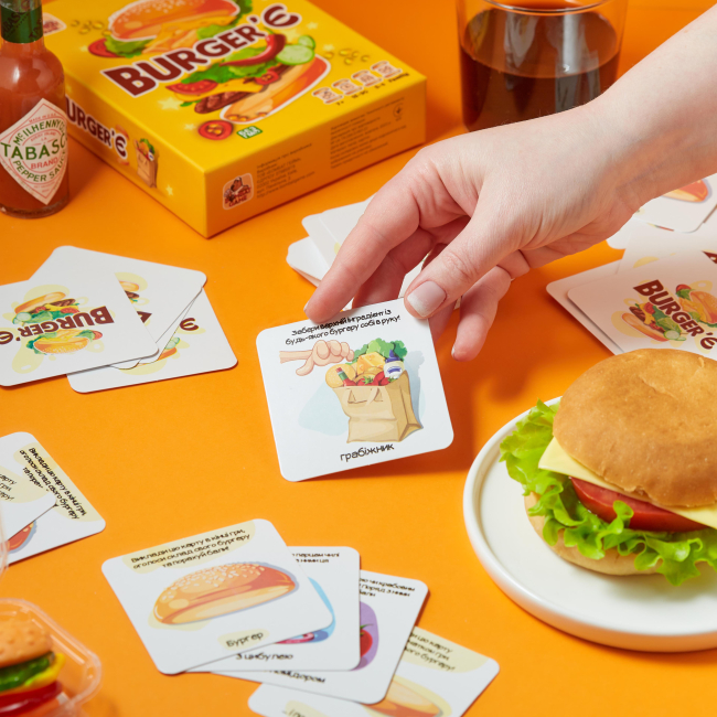 Настільні ігри - Настільна гра Bombat Game Бургер'є (4820172800415)#5