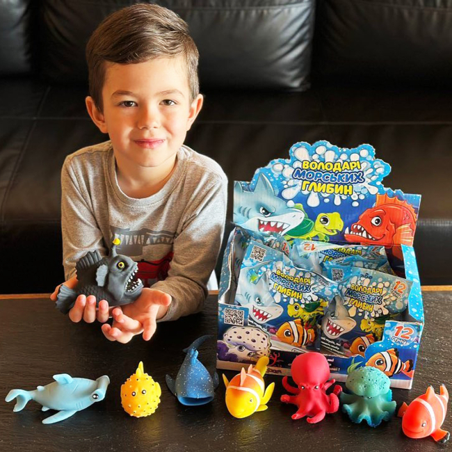 Антистресс игрушки - Стретч-игрушка Sbabam S2 властелины морских глубин (115/CN22)#6