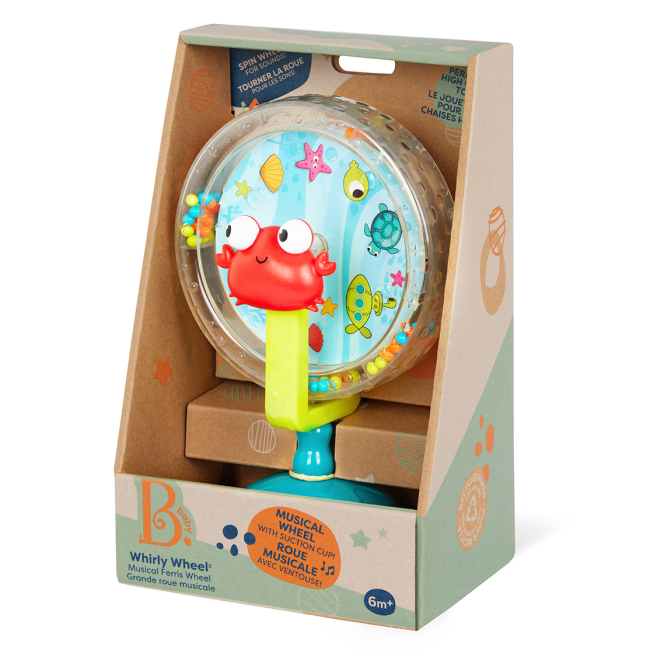 Розвивальні іграшки - Музична іграшка Battat Lite Колесо-кружлялка (BX1975Z)#4