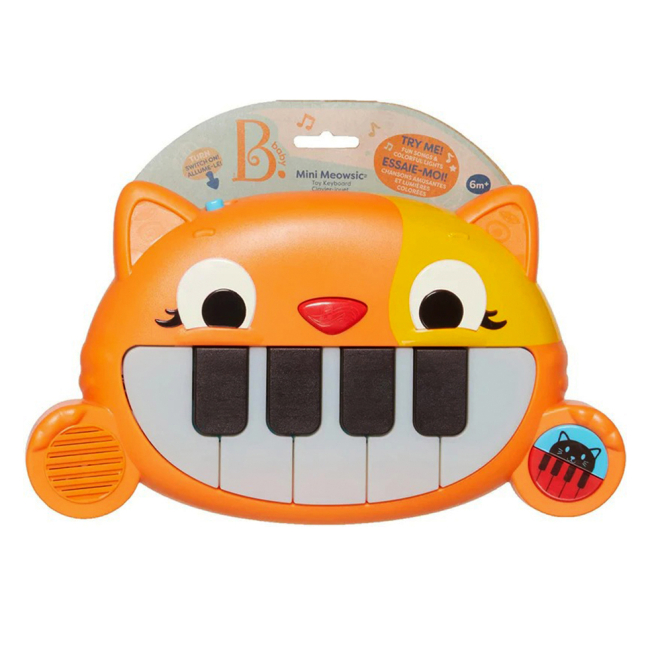 Развивающие игрушки - Музыкальная игрушка Battat Мини-котофон (BX2004C4Z)#4