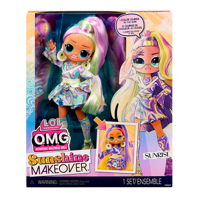 Куклы - Кукла LOL Surprise OMG Sunshine makeover Санрайз (589433)#7