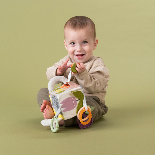 Погремушки, прорезыватели - Прорезыватель Taf Toys Садик в городе Ежик и бурячок (13095)#2