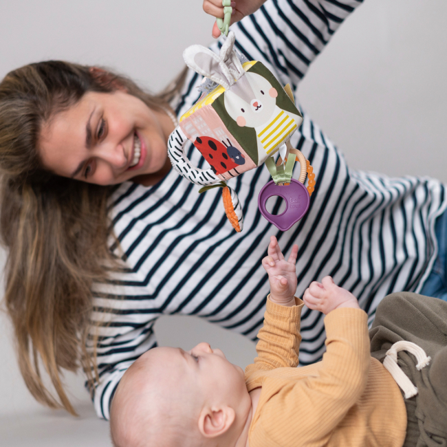 Погремушки, прорезыватели - Прорезыватель Taf Toys Садик в городе Ежик и бурячок (13095)#6
