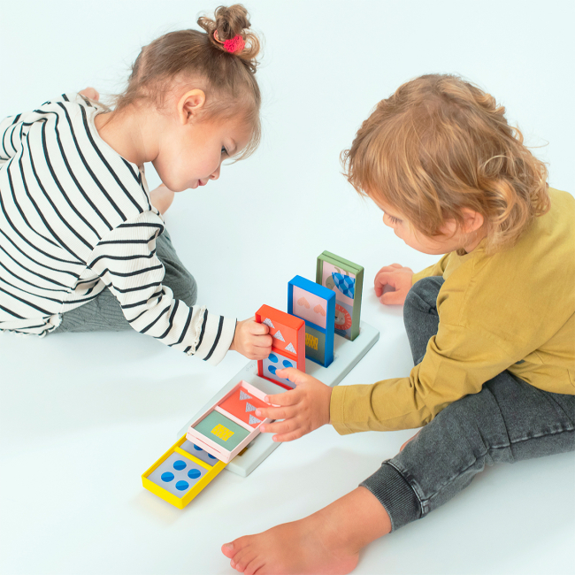 Настільні ігри - Розвиваюча гра Taf Toys Моє перше доміно Савана (12865)#6