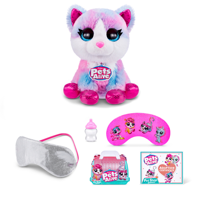 Фигурки животных - Интерактивная игрушка Pets Alive Pet Shop Surprise S2 Повторюшка сплюшка  (9532)#4