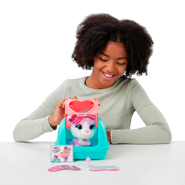 Фигурки животных - Интерактивная игрушка Pets Alive Pet Shop Surprise S2 Повторюшка сплюшка  (9532)#8