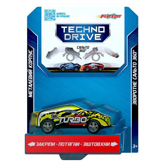 Автомоделі - Автомодель TechnoDrive Flip'ems Крутий переворот в асортименті (1312)#2