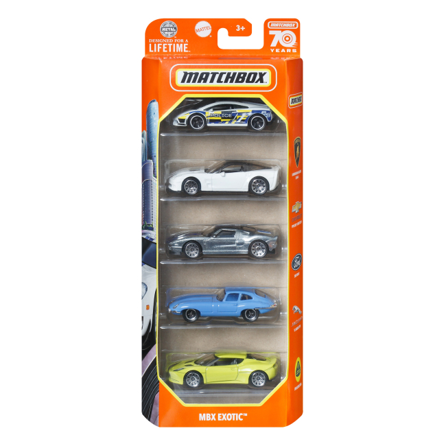Автомоделі - Набір машинок Matchbox MBX Exotic (С1817/HCJ01)#7