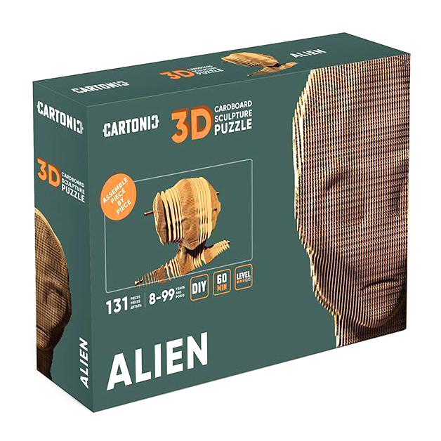 3D-пазли - 3D пазл Cartonic Alien (CARTMALN)#5