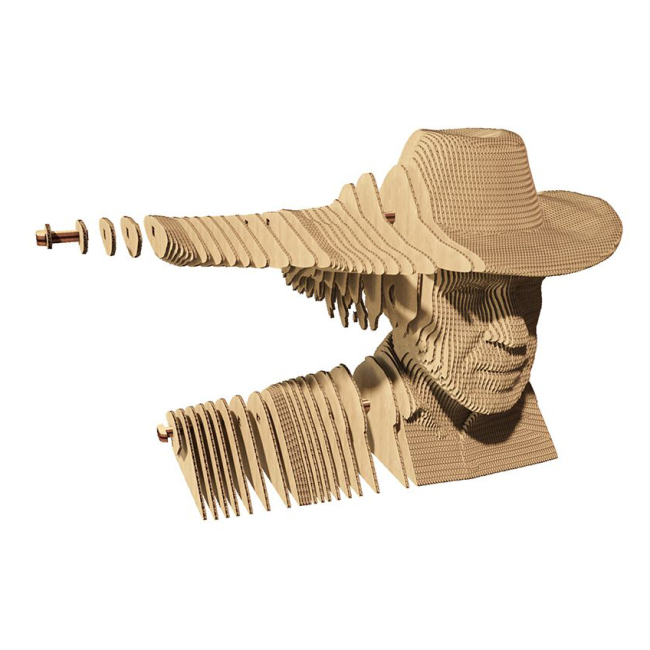 3D-пазли - 3D пазл Cartonic Chuck (CARTMCHK)#4