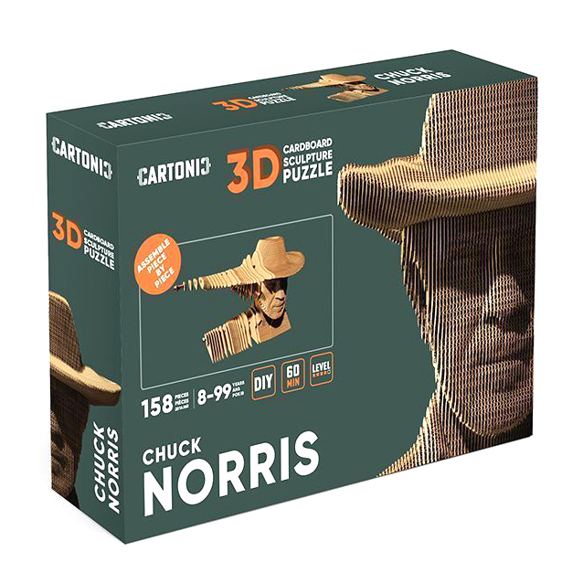 3D-пазли - 3D пазл Cartonic Chuck (CARTMCHK)#5