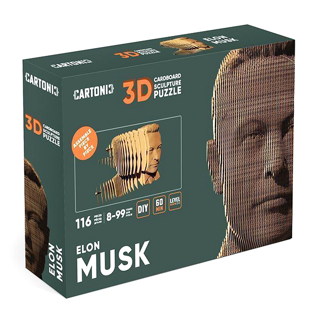 3D-пазлы - 3D пазл Cartonic Elon (CARTMELN)#5