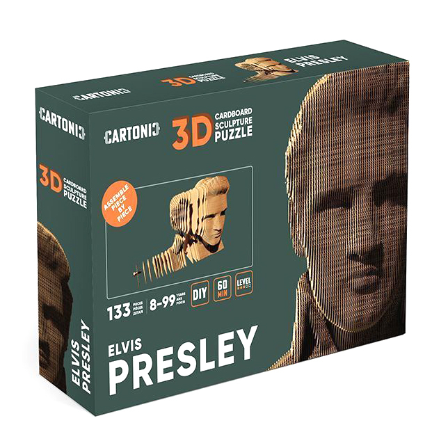 3D-пазли - 3D пазл Cartonic Elvis (CARTMELV)#5