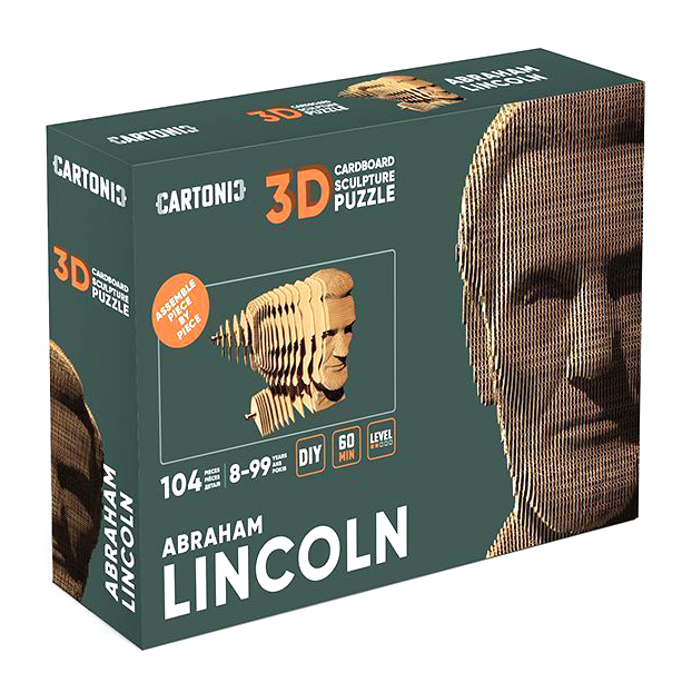 3D-пазлы - 3D пазл Cartonic Lincoln (CARTMLNC)#5