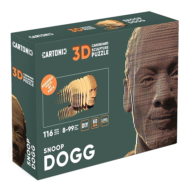3D-пазлы - 3D пазл Cartonic Snoop (CARTMSND)#5