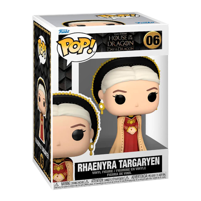 Фігурки персонажів - Фігурка Funko Pop Game of Thrones Дім Дракона Рейніра Таргарієн (65604)#2
