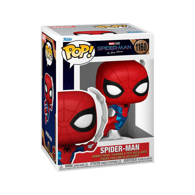 Фигурки персонажей - Фигурка Funko Pop Spider-Man Нет пути домой Человек-паук финальный костюм (67610)#2