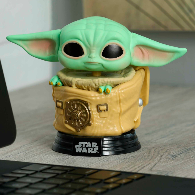 Фигурки персонажей - Фигурка Funko Pop Star Wars Мандалорец Малыш в сумке (50963)#4
