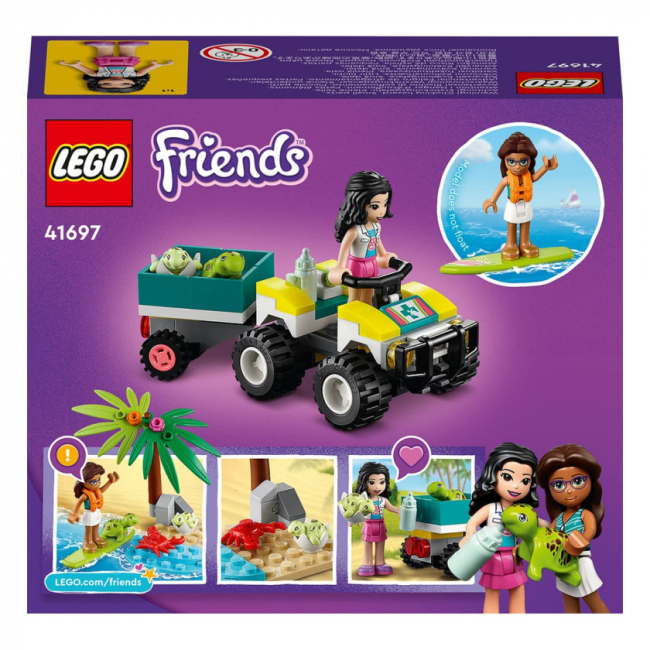 Конструктори LEGO - Конструктор LEGO Friends Автомобіль захисту черепах (41697)#3
