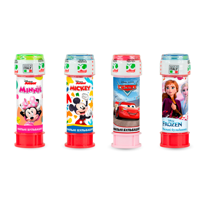 Мильні бульбашки - Мильні бульбашки Dulcop Асорті Дісней 60 мл (103001110074)#2