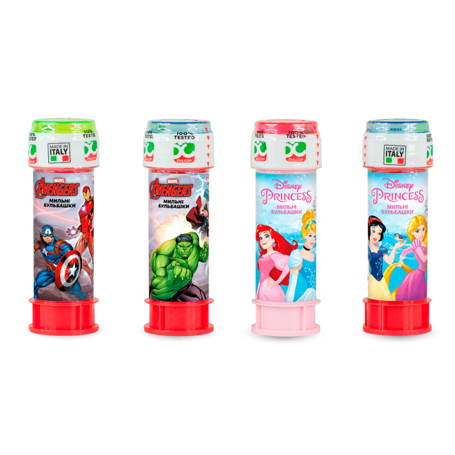 Мыльные пузыри - Мыльные пузыри Dulcop Принцессы/Мстители 60 мл (103001110081)#2