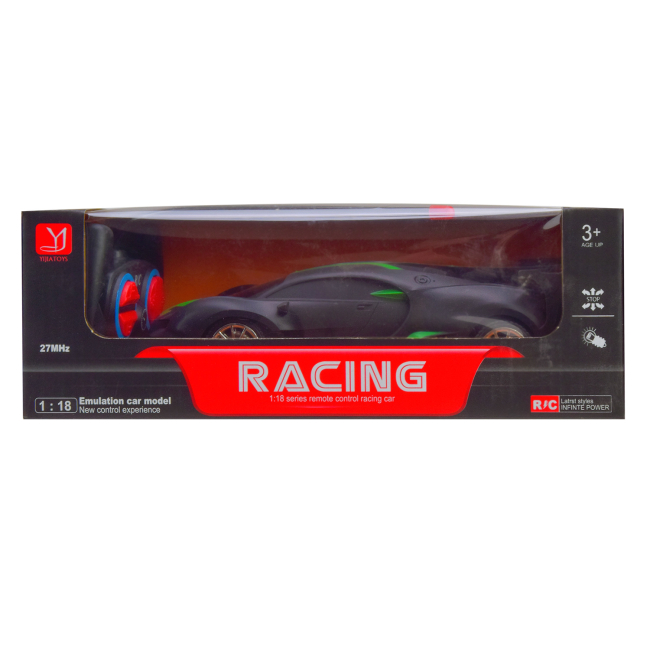 Радіокеровані моделі - Автомодель Shantou Jinxing Racing чорно-зелений (YJ99-6A/3)#3