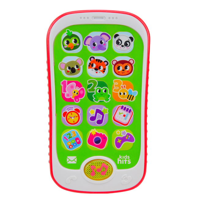 Развивающие игрушки - Музыкальный телефон Kids Hits Яркий зоопарк в ассортименте (KH03/004)#2
