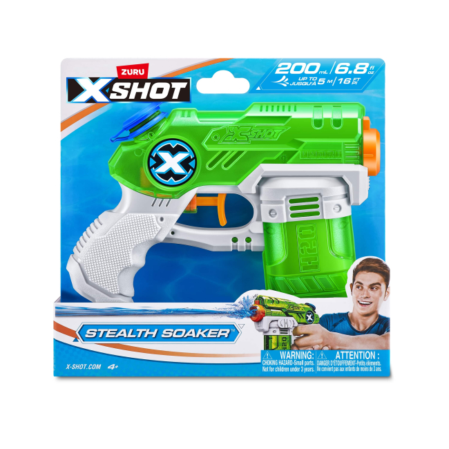 Водное оружие - Водный бластер X -Shot Warfare Small Stealth Soaker (01226R)#4