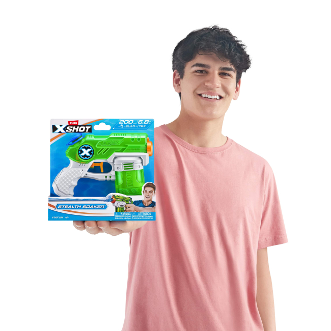 Водное оружие - Водный бластер X -Shot Warfare Small Stealth Soaker (01226R)#6