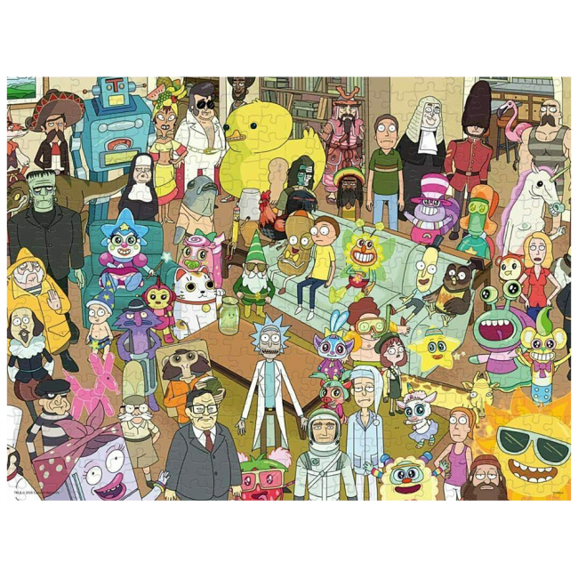 Пазли - Пазл Winning Moves Рік і Морті 1000 елементів (WM00396-ML1-6)#2