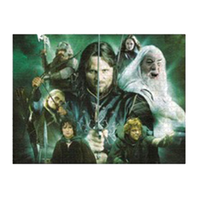 Пазлы - Пазл Winning Moves Властелин колец Heroes of Middle Earth 1000 элементов (WM01342-ML1-6)#3