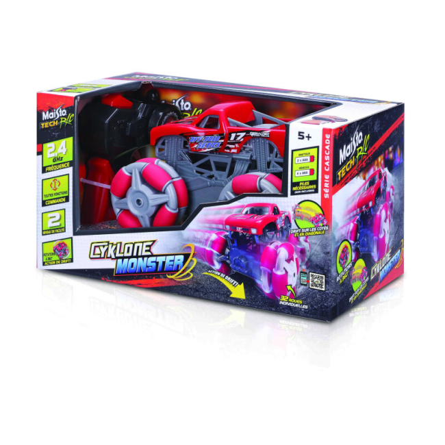 Радіокеровані моделі - Машинка на радіокеруванні Maisto Tech Cyklone Monster (82521 red)#2