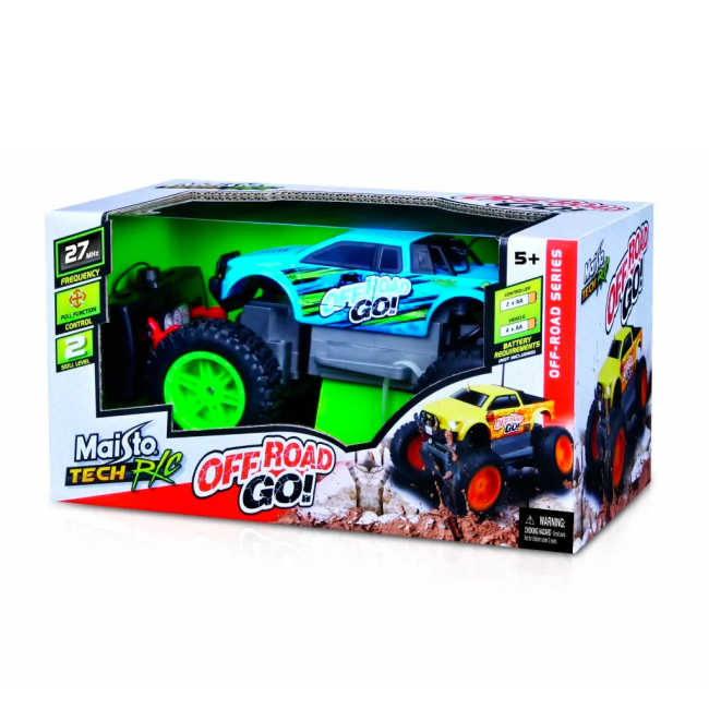 Радіокеровані моделі - Машинка на радіокеруванні Maisto Tech Off Road Go (82759 light blue)#2