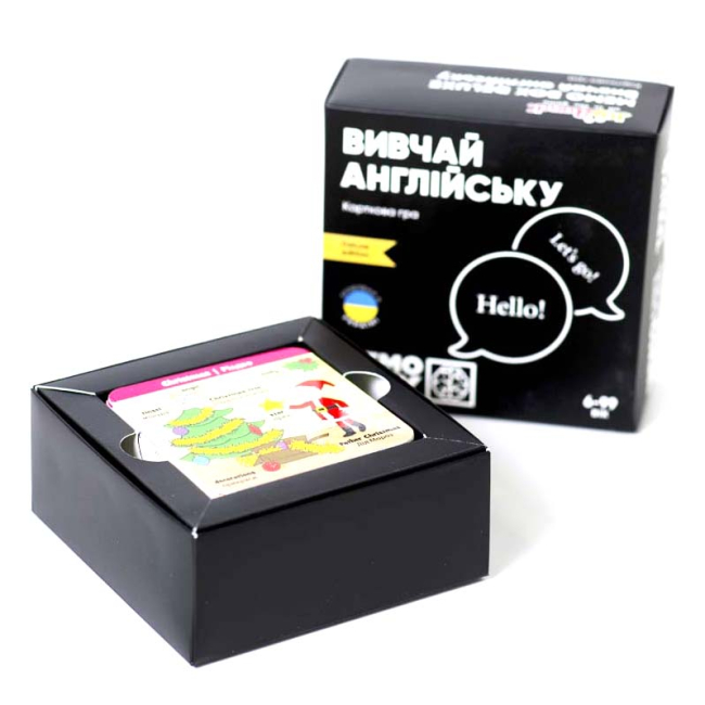 Настільні ігри - Настільна гра JoyBand MemoBox Delux Вивчай англійську (MBD104)#2