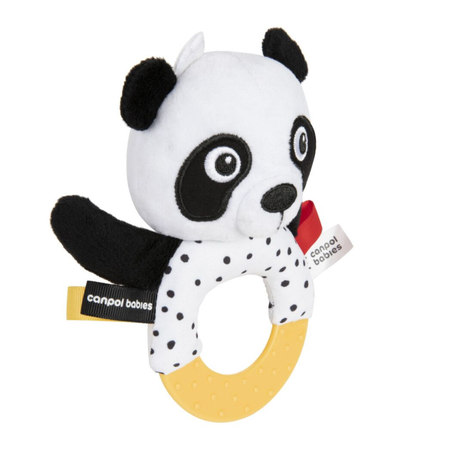 Погремушки, прорезыватели - Погремушка-прорезыватель Canpol babies Babies Boo Панда (68/086)#2