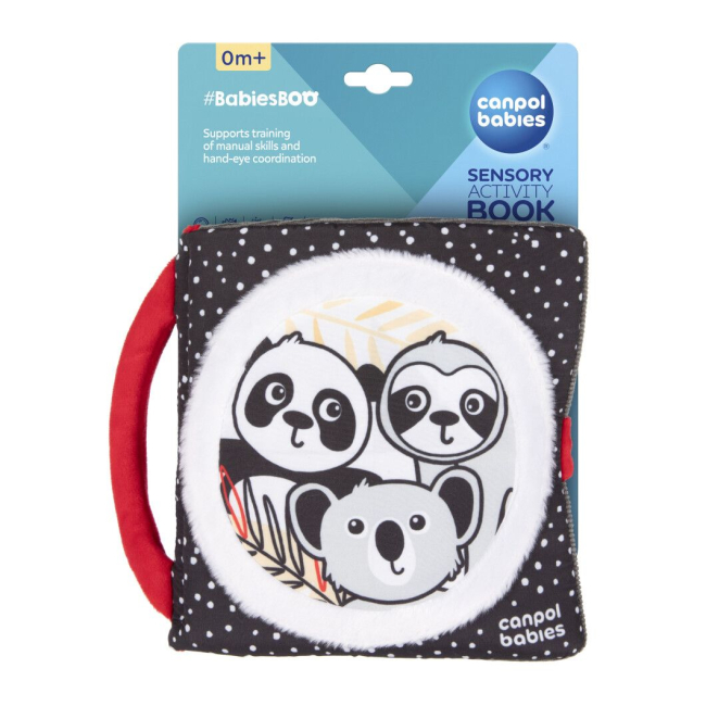 Развивающие игрушки - Развивающая книга Canpol babies BabiesBoo Панда (68/088)#7