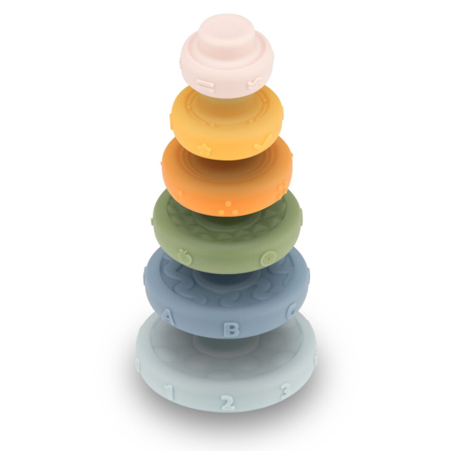 Развивающие игрушки - Пирамидка Canpol babies тактильная (79/103)#3