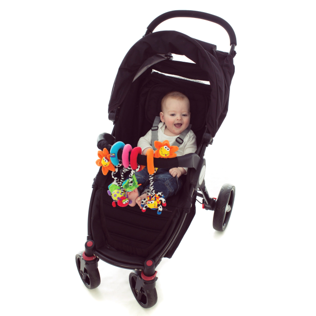 Підвіски, мобілі - Підвіска Playgro Пружинка-кружилка Дивний сад (0111885)#3